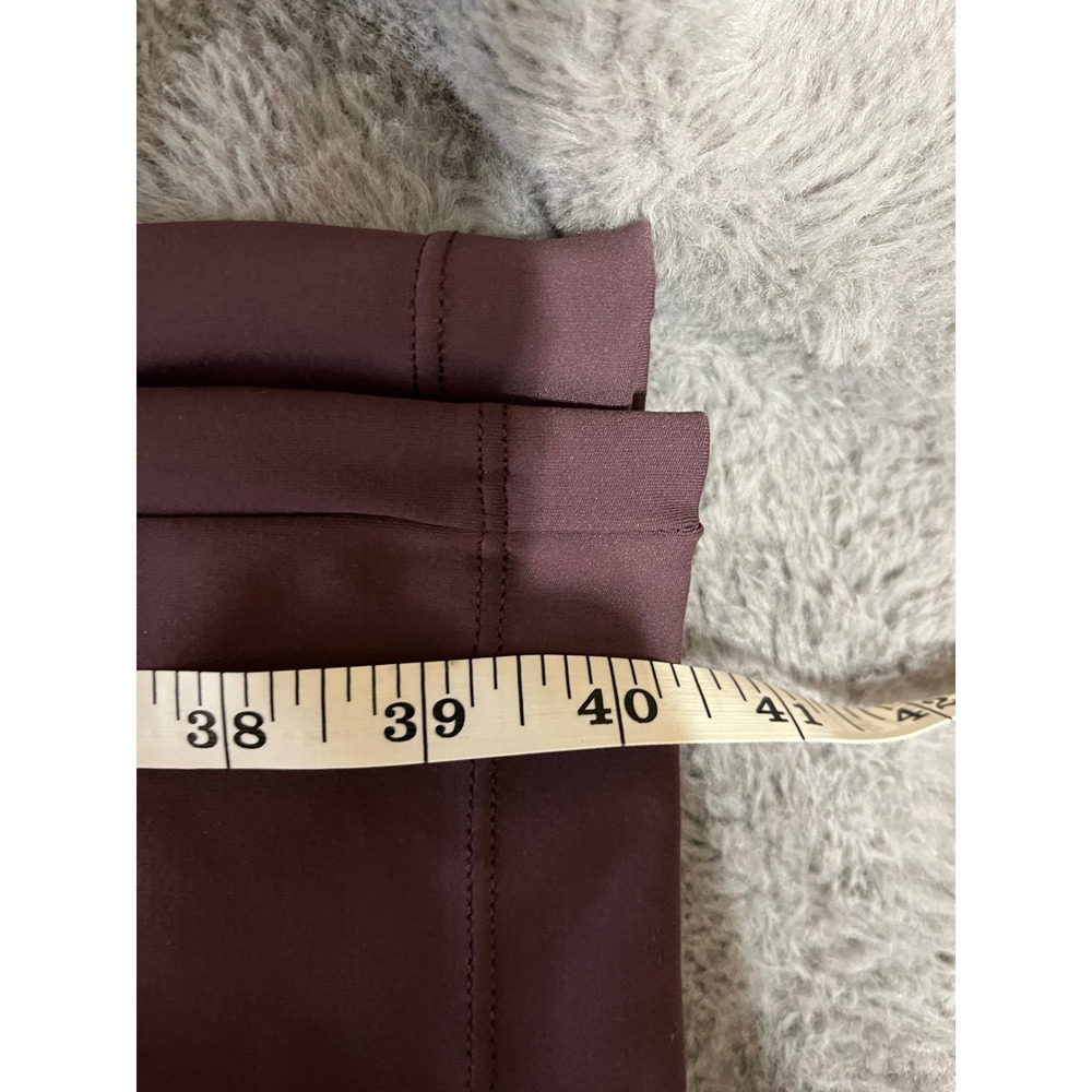 Halara High Waisted Wide Leg Dress Pants Plum Purple Size L Regular NWT - Picture 7 of 9
